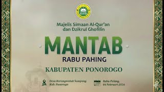 Live Sore :: Simaan Al-Quran dan Dzikrul Ghofilin Mantab Rabu Pahing :: Karangwaluh Sampung Ponorogo