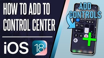 How to ADD Apps & Controls to Control Center on iPhone (iOS 18)