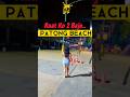 Midnight at Patong Beach Patong Phuket Thailand