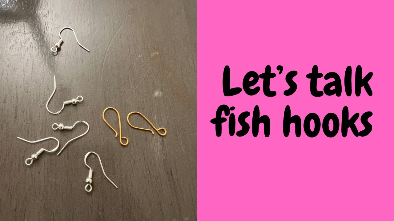 How to make your own fish hooks & ￼ the proper way to wear them in your ear  