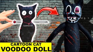USING A VOODOO DOLL TO CATCH CARTOON CAT (IT WORKED)