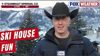 Fox Weather Ski House Takes On Steamboat Springs, Colorado
