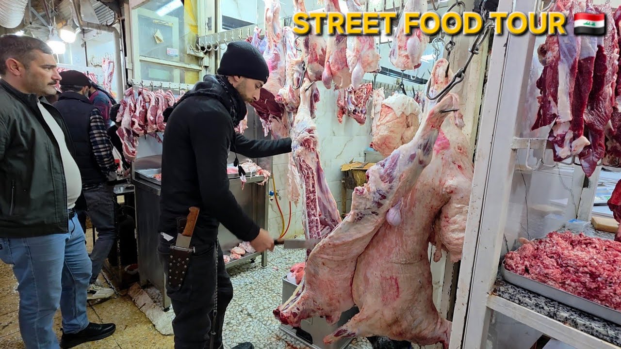 A tour of the largest traditional market in Iraq | Popular foods in Mosul