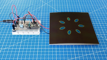 Physical computing liquid crystal transistor resistor tutorial - Thermochromic display