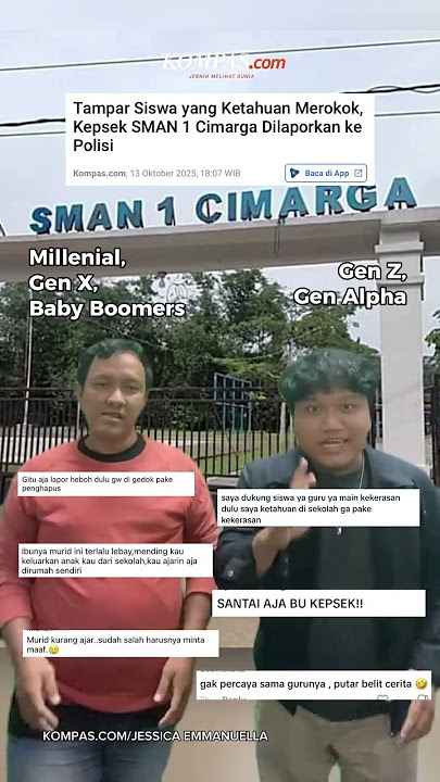 Tampar Siswa yang Ketahuan Merokok, Kepsek SMAN 1 Cimarga Dilaporkan ke Polisi