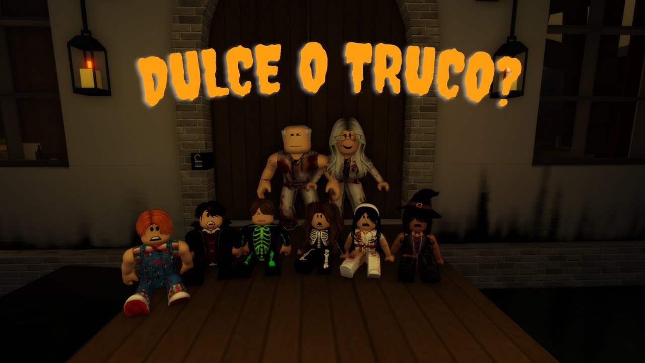 DULCE O TRUCO?😨😥HISTORIA DE ROBLOX BROOKHAVEN