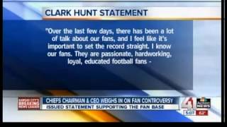 Celebrity Clark Hunt defends Chiefs fans Wealth