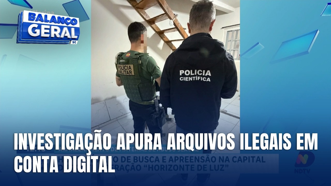 Operação Horizonte de Luz investiga material de abuso sexual infantil em Florianópolis