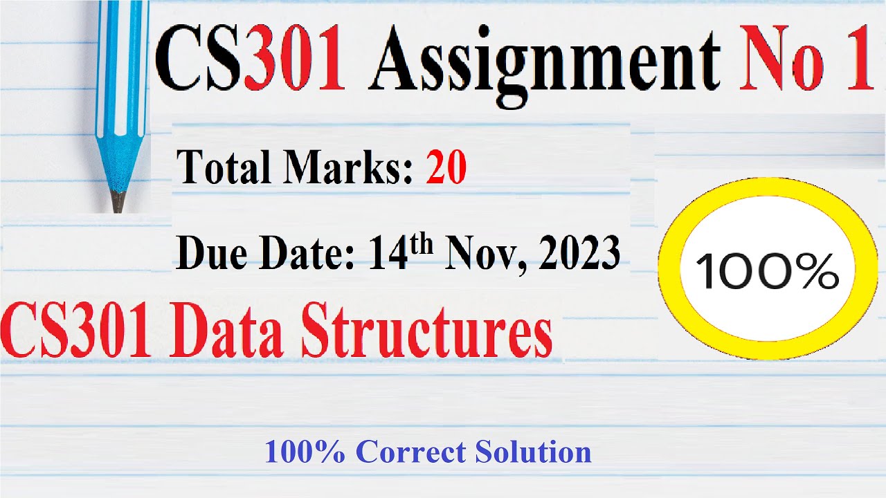 cs301 assignment 1 solution 2023