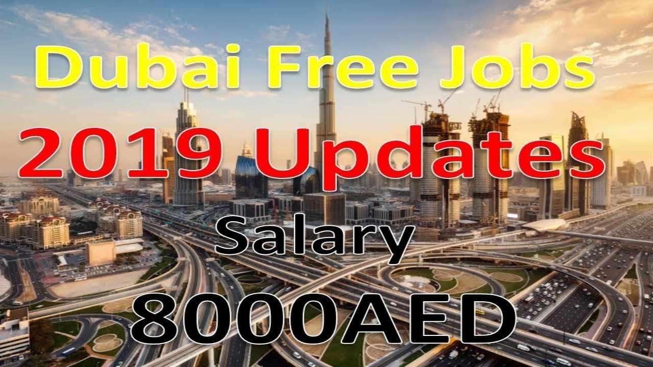 Jobs In Dubai Fresh Jobs 2019 Latest Update apply Now Salary :- 8000AED | Hindi Urdu|