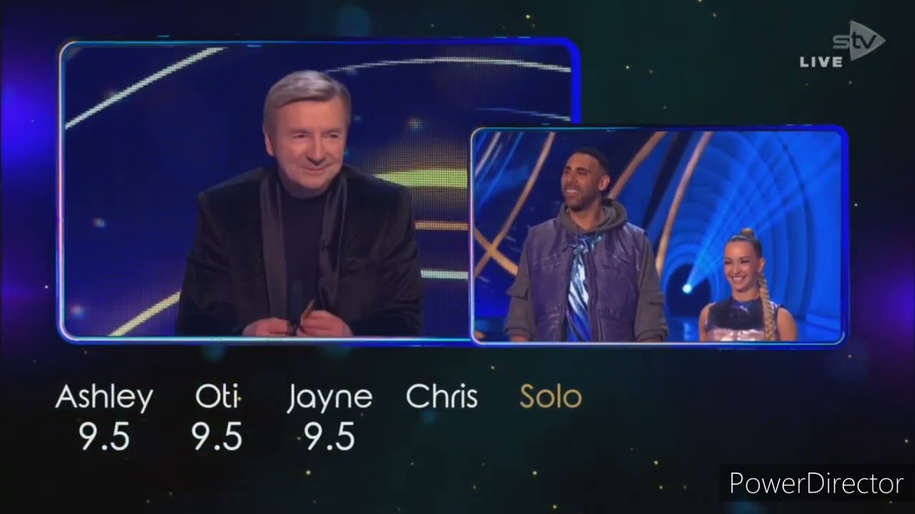 Anton Ferdinand and Annette Dytrt skating in Dancing On Ice (Semi Final) (2/3/25)