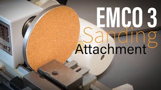 Emco Unimat 3 Sanding Plate / Disc Attachment