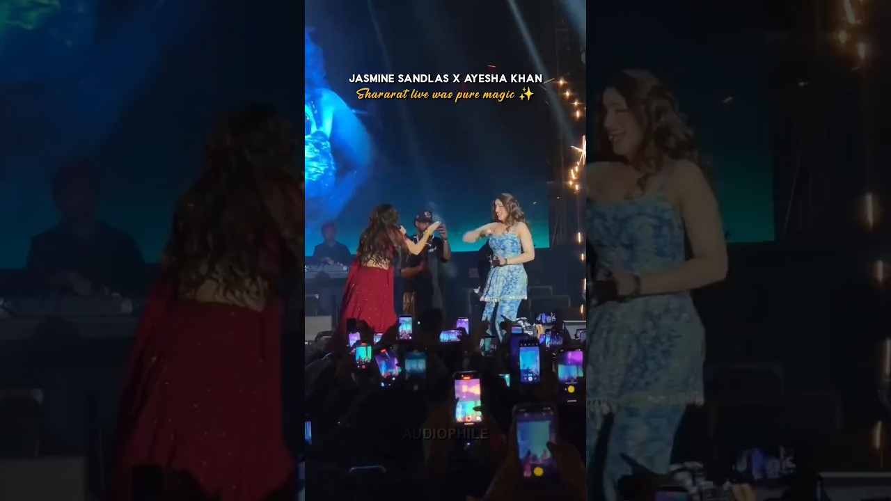 Jasmine Sandlas x Ayesha Khan Shararat live ✨ 