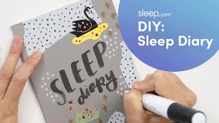 Sleep Diary DIY: How to Make Sleep Tracking More Creative and Fun with Amy Tangerine | Sleep.com