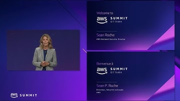 AWS Summit Ottawa 2022 – Keynote with Sean Roche