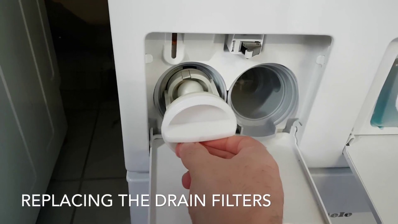 Washing Machine Cleaning And Care Drain Filters And Detergent