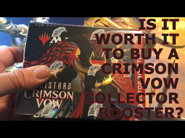 Is Crimson Vow Collector Booster Box Worth Opening? MTG Value - YouTube Is Crimson Vow Collector Booster Box Worth Opening? MTG Value - YouTube