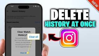 How to Delete Instagram History At Once