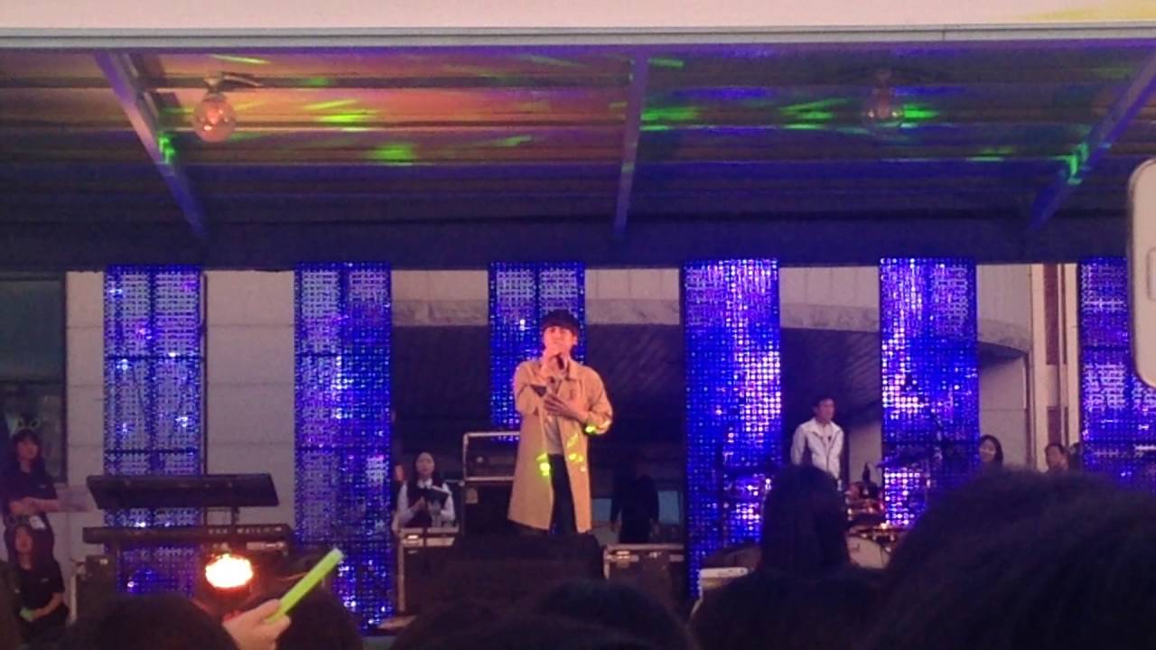 [16.05.11] 정읍 서영여고 축제 민경훈 나무 직캠