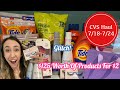 CVS HAUL 7/18-7/24 EVERYTHING FOR JUST $2 + A GLITCH ON NEXXUS