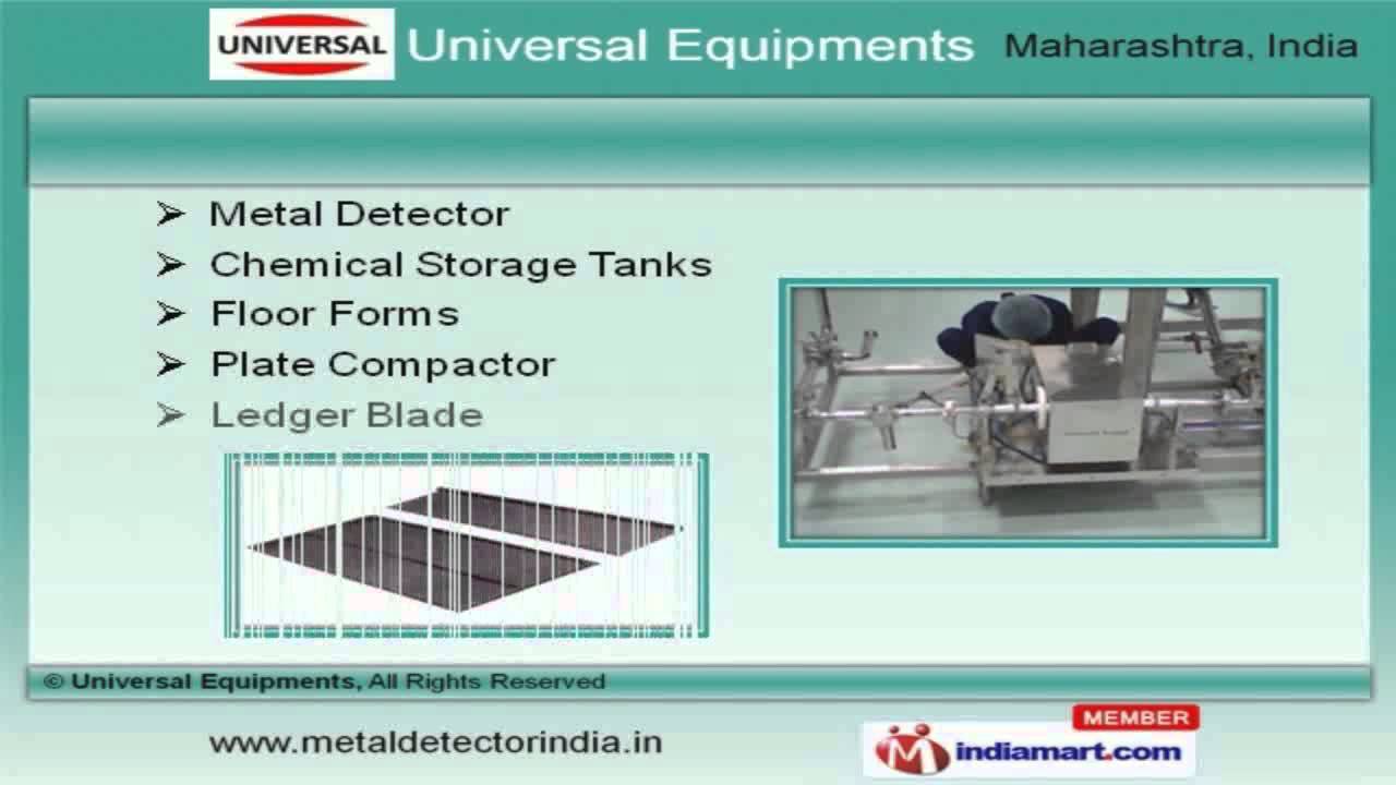 Magnetic Product, Conveyor & Metal Detector by Universal Equipments, Navi Mumbai