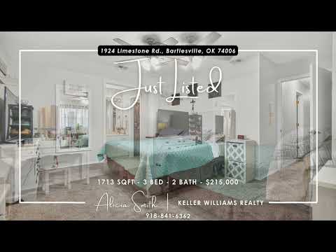 1924 Limestone Rd, Bartlesville, OK home video tour