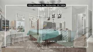 Home For Sale - 1924 Limestone Rd , Bartlesville OK Home For Sale - 1924 Limestone Rd , Bartlesville OK