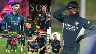 Training Insider Hincapie, Havertz & Gabriel Magalhães Injury Update Arsenal Trains For Brighton