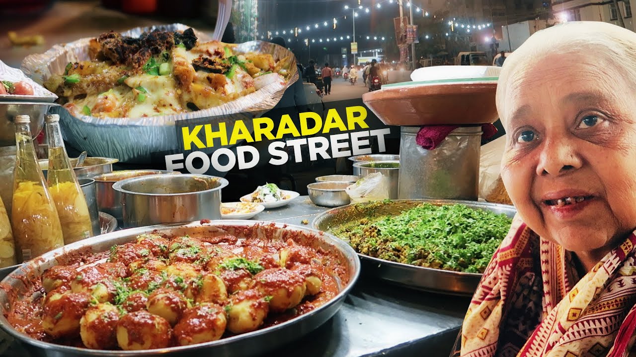 Food Street of Kharadar, Karachi | Pizza Fries, Qadir Chat, Sanober Icecream | Pakistani Street Food | Street Food PK