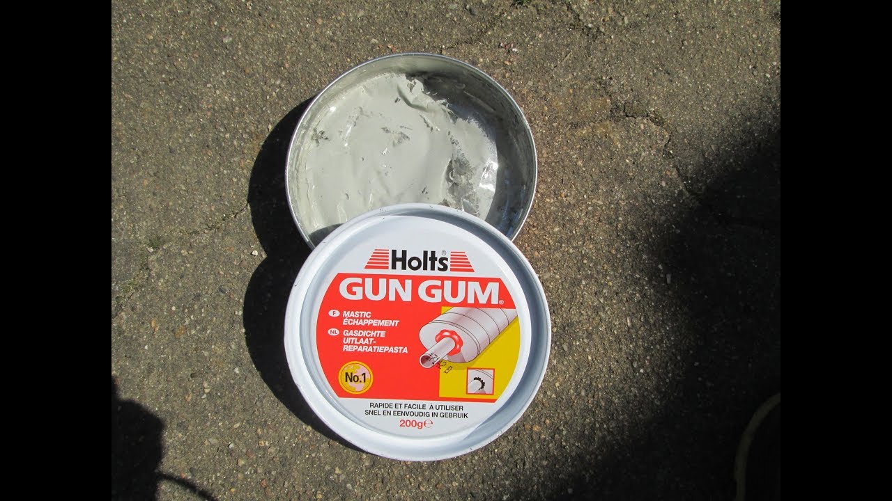 Mastic de montage échappement HOLTS Gun Gum