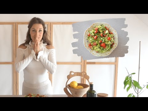 HEALING FOOD - Zucchini Noodles | Raw Food
