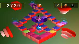 QBERT World 1 Level 5 {PS1}