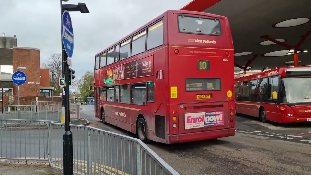Buses at Walsall