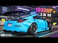 1000HP NISSAN 350Z Twin Turbo Widebody BEAST in NFS Heat | Max Build &amp; Customization | 4K