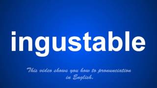 The Correct Pronunciation Of Inhabiting In English.