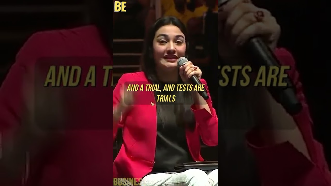 Life is Full With Trials  Tests   Muniba Mazari