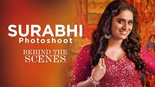 Exclusive Behind The Scenes Video Of Surabhi Lakshmi Photoshoot For Grihalakshmi