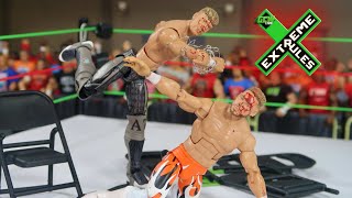 WSC Stage Creator vs Will Ospreay! Extreme Rules WWE Action Figure Match!