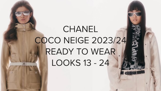 CHANEL COCO NEIGE 2023/24 WINTER SKI COLLECTION ❤️ CHANEL 23N