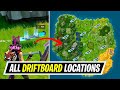 Fortnite All Driftboard locations - Where to find Driftboard in Fortnite OG