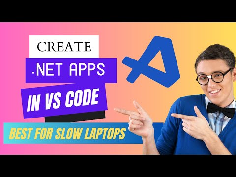 Create asp.net core web application in visual studio code