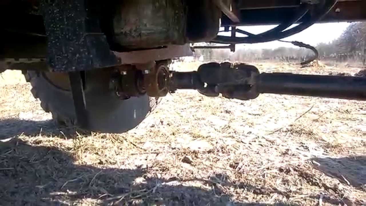 Самодельный полноприводный трактор
