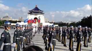 Military Performance at the Chiang Kai-Shek Memorial in Taiwan.