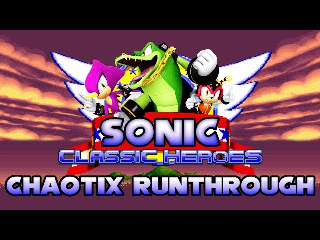 TAS] Sonic Classic Heroes - Team Super Sonic speedrun in 25:06.25 