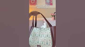ASMR- What’s in my Bag?  #trending #youtubeshorts #viralvideo #shorts #asmr