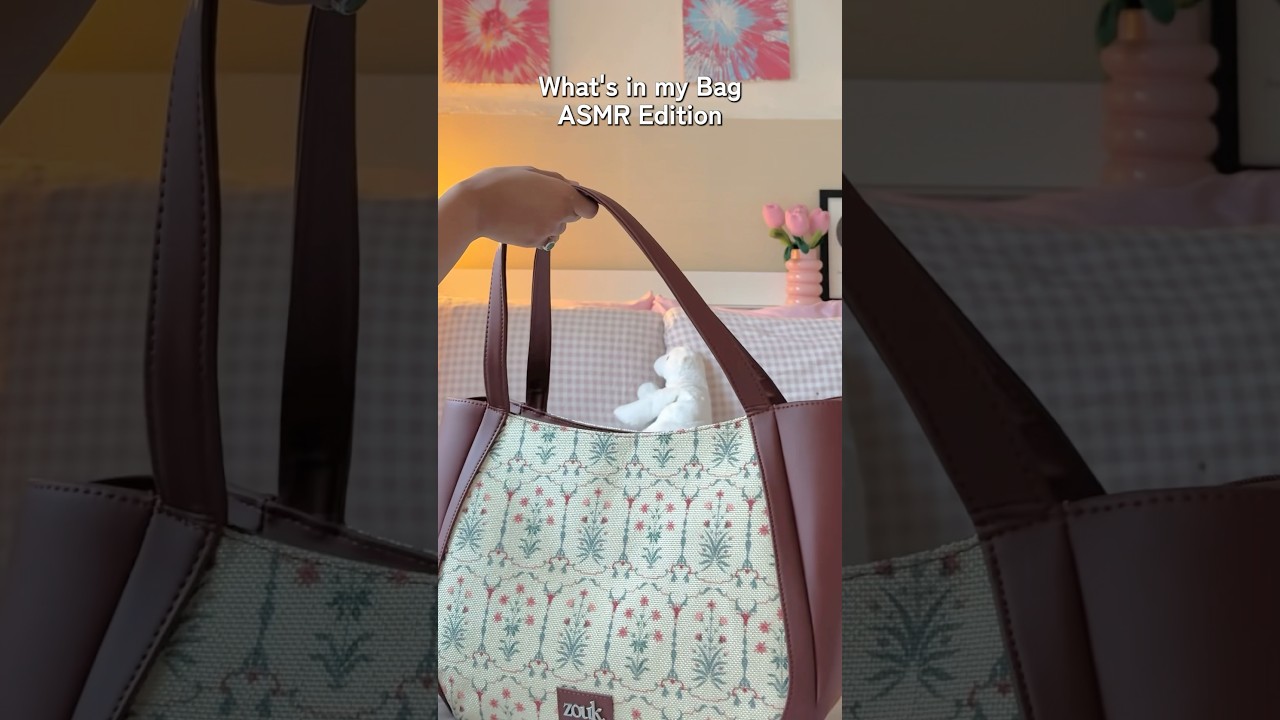 ASMR- What&rsquo;s in my Bag?  #trending #youtubeshorts #viralvideo #shorts #asmr