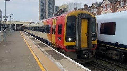 Class 158 + 159 Sprinter | 158882 + 159007 + 159006 | South Western Railway | Woking | 19/04/23