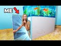 I Built a Secret Room in a Fish Tank