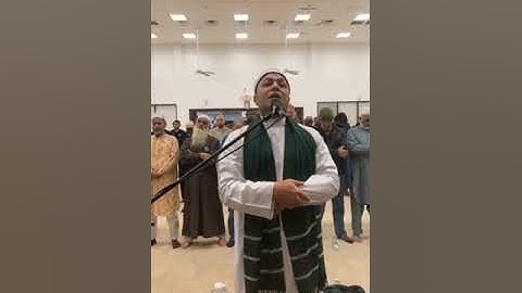 صلاة القيام من ولاية تكساس الأمريكية للقارئ الشيخ محمود صابر الفيومي إمام وخطيب الجامع الأزهر