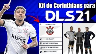 Kit do Corinthians para Dream League Soccer 2021